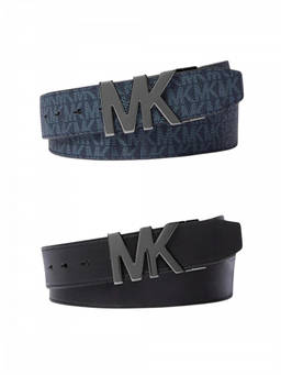 Michael Kors - Blue Signature Cut To Size Belt