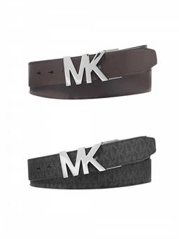Michael Kors - Black Signature Cut To Size Belt (Pack Of 4)
