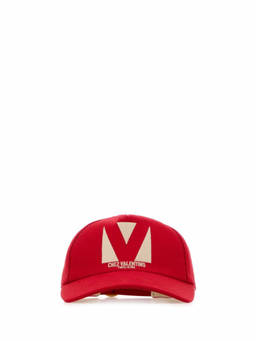 Valentino Garavani - Red Logo Baseball Hat