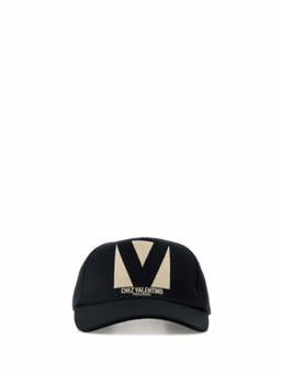 Valentino Garavani - Black Logo Baseball Hat