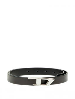 Diesel - Black Logo Buckle Belt