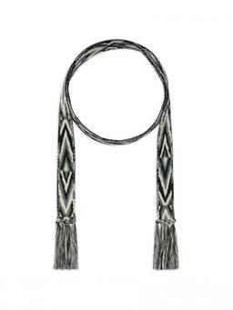 Pierre-Louis Mascia - Black Knitted Adjustable Belt