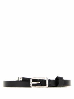 Givenchy - Black Solid Buckle Belt