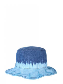 Alberta Ferretti - Blue Logo Bucket Hat