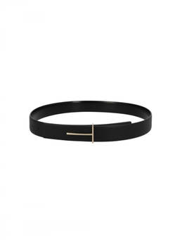 Tom Ford - Black Solid Belt