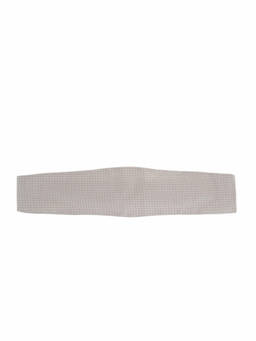 Corneliani - Grey Textured Tuxedo Cummerbund Belt