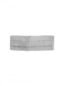 Corneliani - Grey Pleated Cummerbund Belt