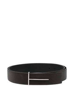 Tom Ford - Dark Brown Leather Belt