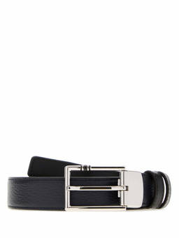 Montblanc - Navy Blue Cut To Size Reversible Belt