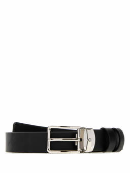 Montblanc - Black Cut To Size Reversible Belt