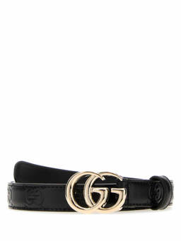 Gucci - Black Logo Buckle Belt
