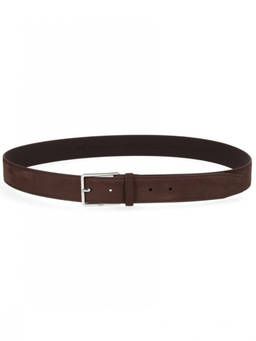 Boss - Brown Solid Buckle Belt