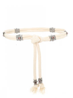 Isabel Marant - Beige Braided Adjustable Belt