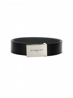 Givenchy - Black Logo Buckle Belt