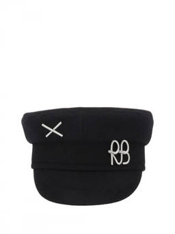 Ruslan Baginskiy - Black Logo Baker Boy Cap