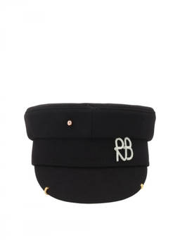 Ruslan Baginskiy - Black Textured Baker Boy Cap