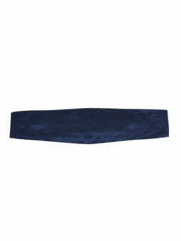 Corneliani - Dark Blue Solid Cummerbund Belt