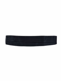 Corneliani - Navy Blue Solid Cummerbund Belt