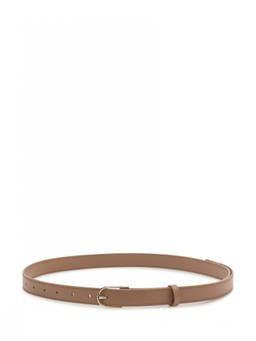 Victoria Beckham - Taupe Solid Buckle Belt (28)