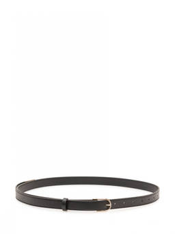 Victoria Beckham - Black Solid Buckle Belt