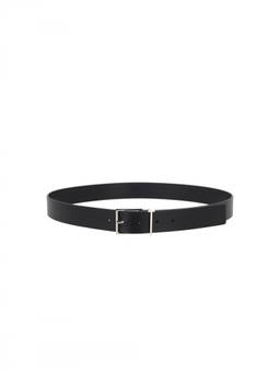 Tom Ford - Black Solid Buckle Belt