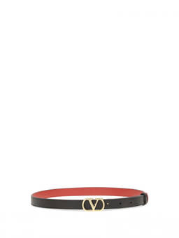 Valentino Garavani - Black Vlogo Signature Reversible Belt