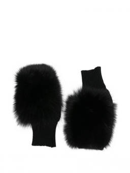 Alpo - Black Fingerless Gloves