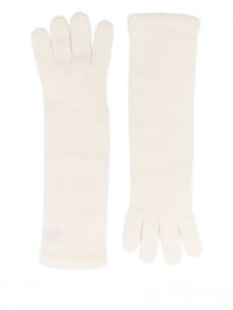 Alpo - Beige Solid Knitted Gloves