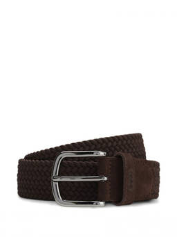 Boss - Dark Brown Textured Belt