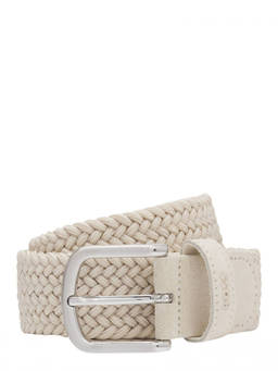 Boss - Beige Textured Belt