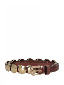 Golden Goose - Brown Studded Belt