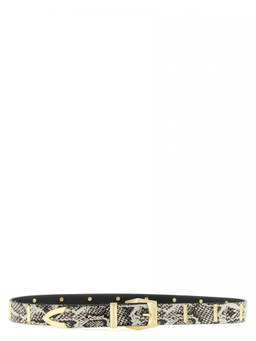Pinko - Grey Animal Print Belt