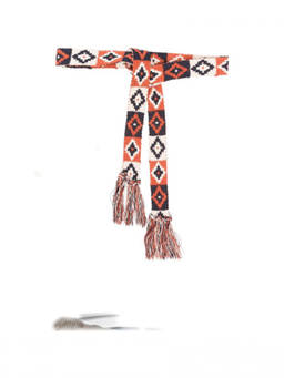 Pierre-Louis Mascia - Multicolour Woven tassel Belt