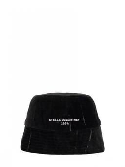 Stella McCartney - Black Logo Bucket Hat