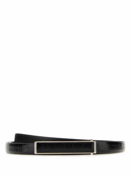 Tom Ford - Black Reversible Buckle Belt