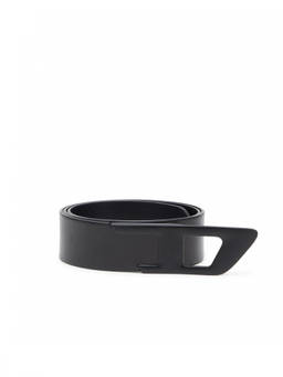 Diesel - Black D Logo Buckle Belt
