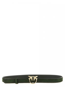 Pinko - Black Love Berry Buckle Belt