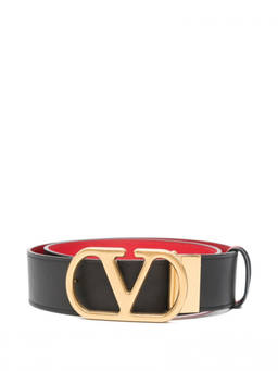 Valentino Garavani - Black Vlogo Signature Belt