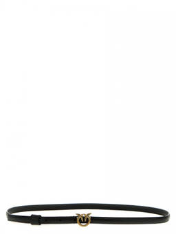 Pinko - Black Love Berry Buckle Belt
