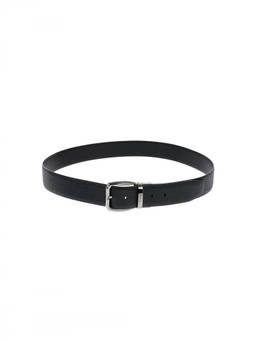 Zegna - Black Reversible Leather Belt (38)
