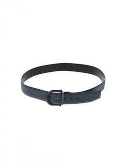 Zegna - Denim Reversible Leather Belt (38)