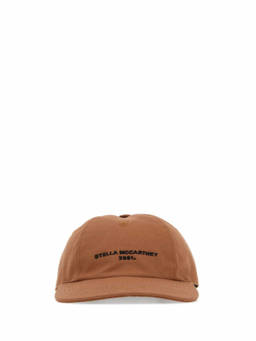 Stella McCartney - Brown Logo Baseball Cap