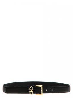 Ferragamo - Black Gancini Belt