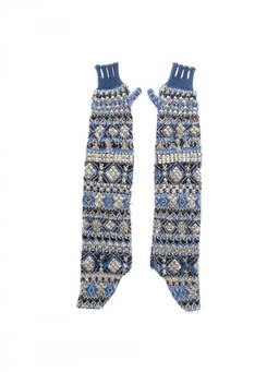 Maison Margiela - Multicolour Fingerless Studded Gloves