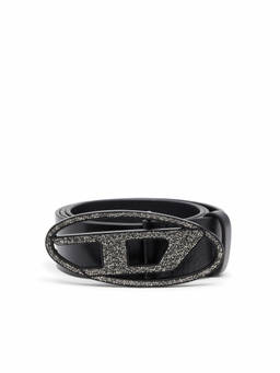 Diesel - Black Logo Buckle Belt