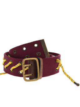 Dsquared2 - Maroon Boy Scout Solid Belt (30)