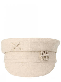 Ruslan Baginskiy - Beige Solid Baker boy Cap