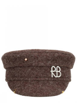 Ruslan Baginskiy - Dark Brown Logo Baker Boy Cap