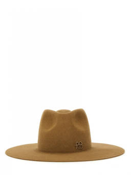 Ruslan Baginskiy - Brown Logo Fedora Hat