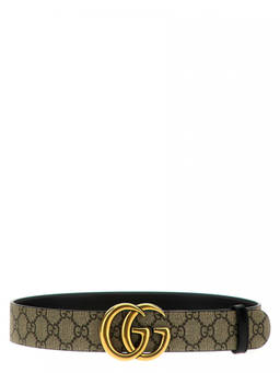 Gucci - Beige Supreme Reversible Belt